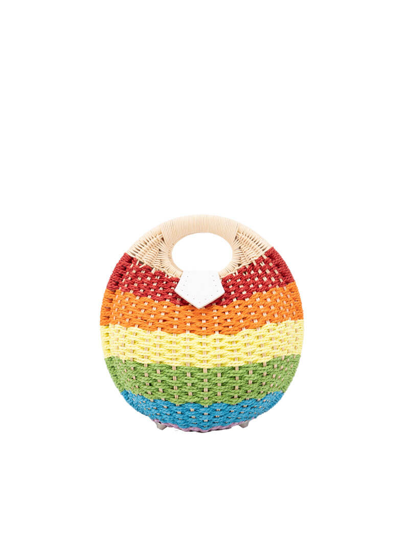 Sac rond en osier